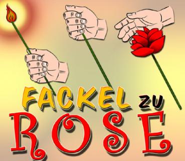 Fackel zu Rose