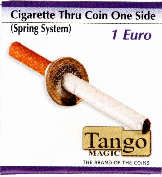 Zigarette oder Kuli durch 1 Euro Münze  (One Sided - Spring System) by Tango