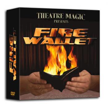 Brieftasche - Fire Wallet by Theatre Magic - Feuerbrieftasche (englisch)