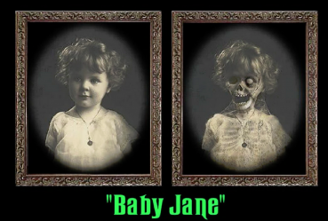 Geisterbild, groß - Verwandlungsportrait "Baby Jane"  (Haunted Memories - Changing Portraits)