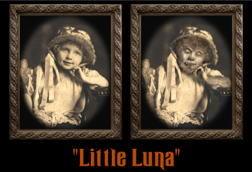 Geisterbild, klein - Verwandlungsportrait "Little Luna"  (Haunted Memories - Changing Portraits)