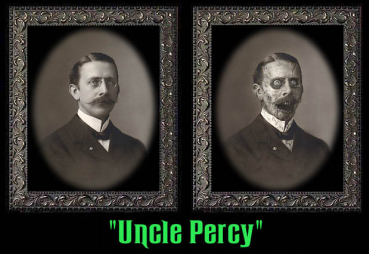 Geisterbild, klein - Verwandlungsportrait "Uncle Percy"  (Haunted Memories - Changing Portraits)