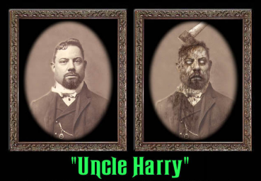 Geisterbild, groß - Verwandlungsportrait "Uncle Harry"  (Haunted Memories - Changing Portraits)