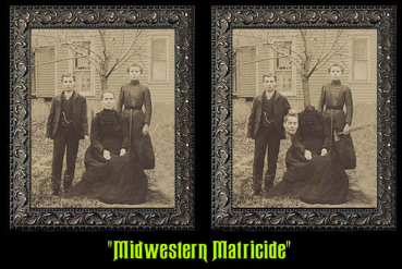 Geisterbild, groß - Verwandlungsportrait "Muttermord / Midwestern Matricide"  (Haunted Memories - Changing Portraits)