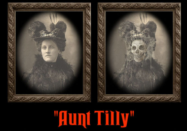 Geisterbild, groß - Verwandlungsportrait "Aunt Tilly"  (Haunted Memories - Changing Portraits)