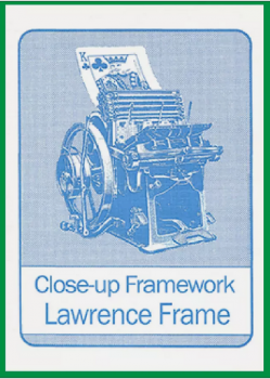 Close-up FRAMEWORK by Lawrence Frame