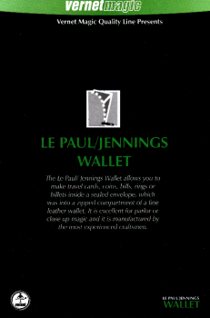 Brieftasche - Le Paul/Jennings Wallet by Vernet (englisch)