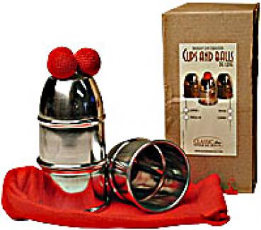 Cups & Balls Aluminum Regular by Bazar de Magia - Trick (Becherspiel)