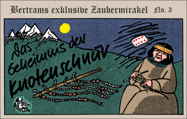 Das Geheimnis der Knotenschnur ... ein Mysterium aus dem Aztekenreich von Klaus Bertram!