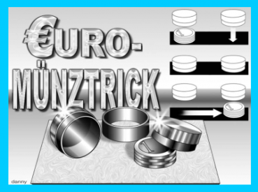 Euro Münztrick - Dynamic Coins - für 2 Euro-Münzen