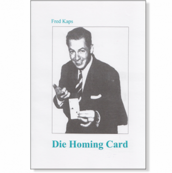 Homing Card - Fred Kaps - deutschsprachige Broschüre inkl. Karten! -