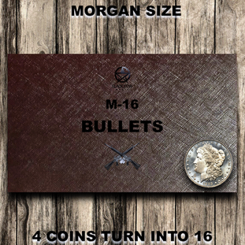 M-16 (Morgan) by Aleksandr Gold (Morgan Replica Coins, Money Magic, Coin Magic)