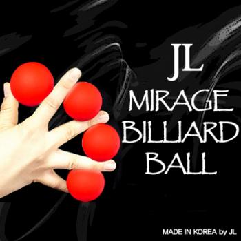 Chicagoer Billardballtrick (Mirage Billiard Balls | JL | Rot