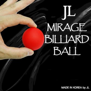 Chicagoer Billardball - Einzelball - Mirage Billiard Balls (42,8 mm) | JL | Rot