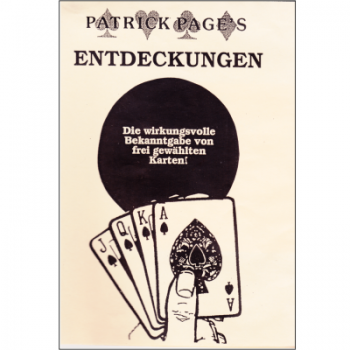 Entdeckungen - Patrick Page  (DVD, deutsch!)