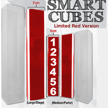 Smart Cubes ROT (Medium / Parlor) by Taiwan Ben (Dice Tower, Würfelturm, Kubusspiel) (englisch)