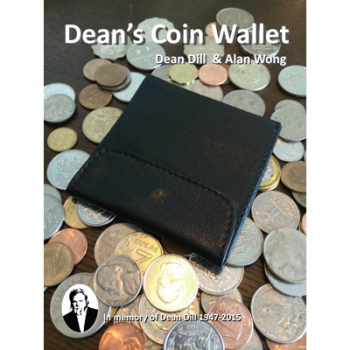 Dean's Coin Wallet by Dean Dill and Alan Wong - Trick (Brieftasche, Money Magic, Billet Switch)