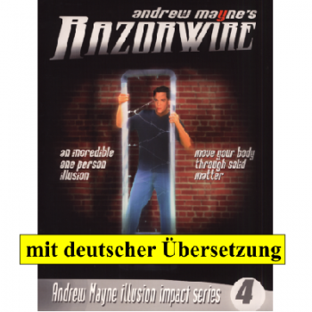 Stacheldraht  - Razorwire -  Andrew Mayne Heft 4 aus der Reihe "Illusionen mit gewaltiger Wirkung