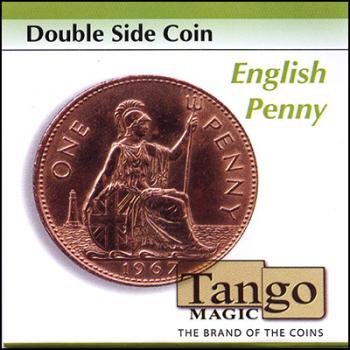 Doppelseitige Münze - Double Side Coin English Penny  by Tango-Trick