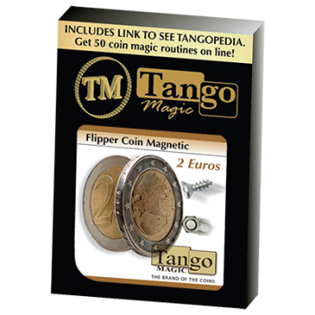 Magnetische Flipper Coin 2 Euro by Tango - (englisch)