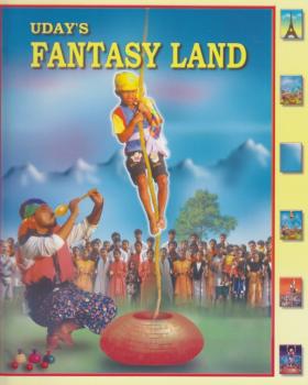 Udays Fantasy Land  - Färbebuch -