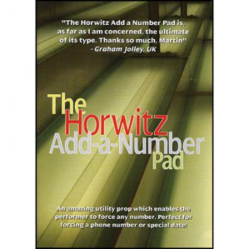 Add-A-Number-Pad by Basil Horwitz - Forcierblock für Zahlen (englisch)