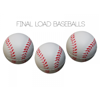 Abschlußladung - Final Load Base Balls  by Big Guy's Magic -  Baseballs 6,35 cm