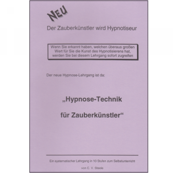 Hypnose-Techniken für Zauberkünstler