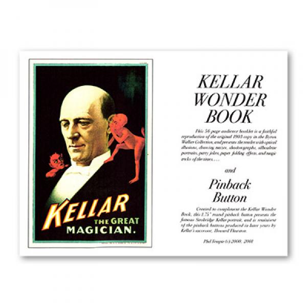 Kellar Wonder Book with Pinback Button