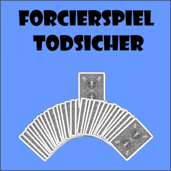 Forcierspiel "Todsicher" Bicycle, Pokerformat